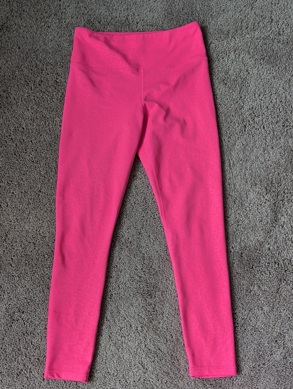 ZYIA Hot Pink Leopard Women's Performance Leggings
